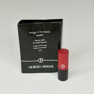 Giorgio Armani Intense Matte Comfort Lip Stick Rouge 400 Travel .004oz 1.6g New